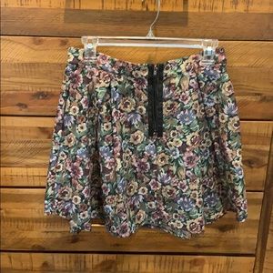 BCBG Generation floral skirt